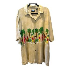 Vintage Clear Blue Sky Khaki Shirt